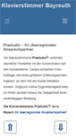 Mobile Screenshot of klavierstimmer-bayreuth.de